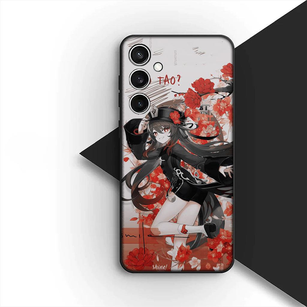 Casing for Apple iPhone 17 Pro XS Max Air 6 7 8 Plus 5 + SE 2022 SE2 16E Phone Cover Protective Case Genshin HuTao Impact
