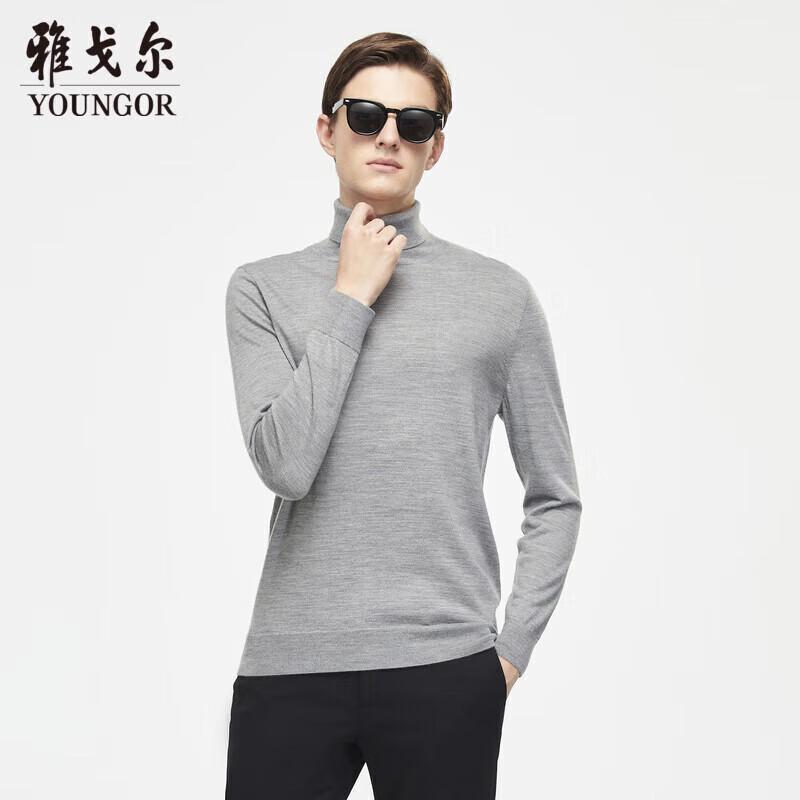 

Youngor Men s Business Casual High-Neck Pullover Sweater VYHW639995DGA 115cm