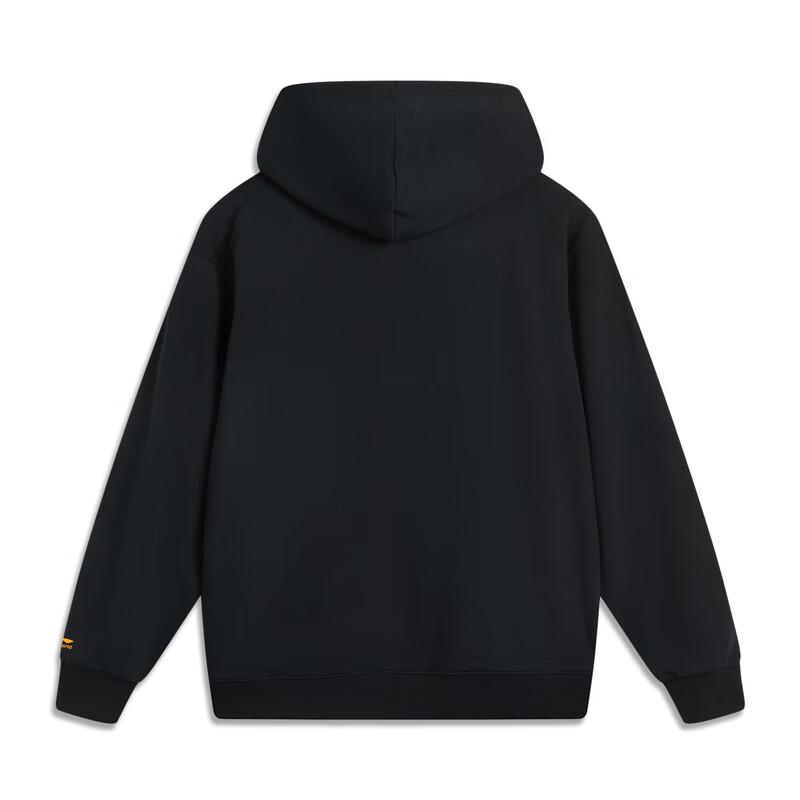 Li-Ning 2025 Unisex Fashion Print Hooded French Terry Sweatshirt AWDV355