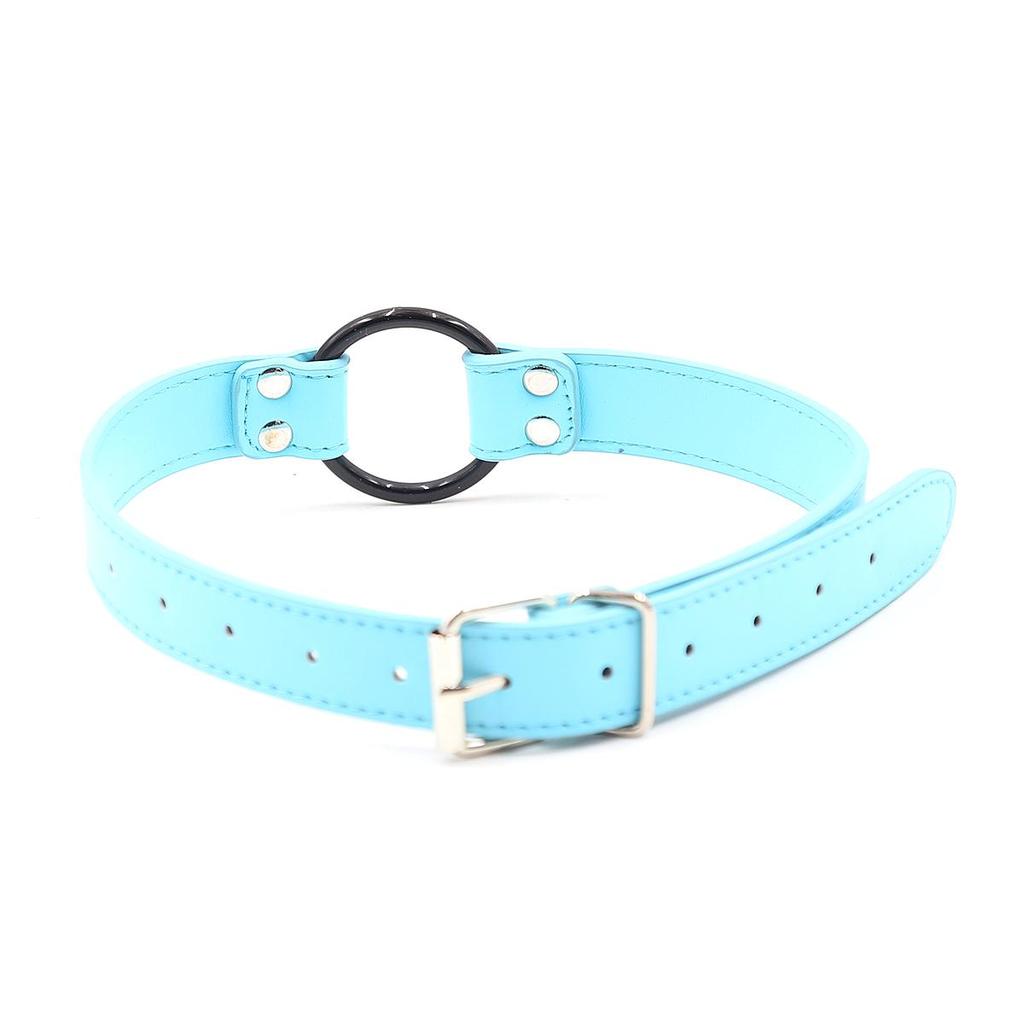 VaHppy O-Ring Gag 63 cm 65 g 4,8 cm PU 3 barvy SM BDSM Bondage Sex Toys Párové hry Orální sex Deep Throat Forced Open Mouth Flirtin