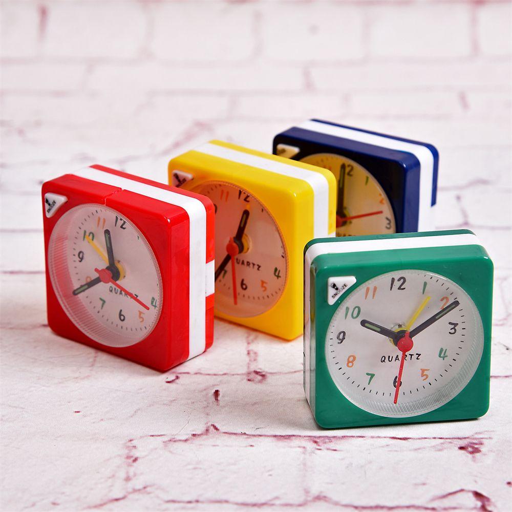 Simple Quiet No Tick Battery Operated Bedside Clocks Home Decor Alarm Clock Number Clock