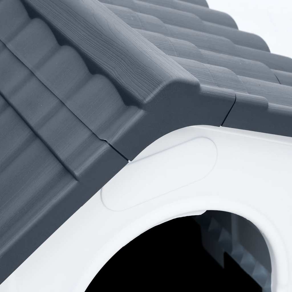 Dog House Gray 57 x 68 x 66 cm Polypropylene