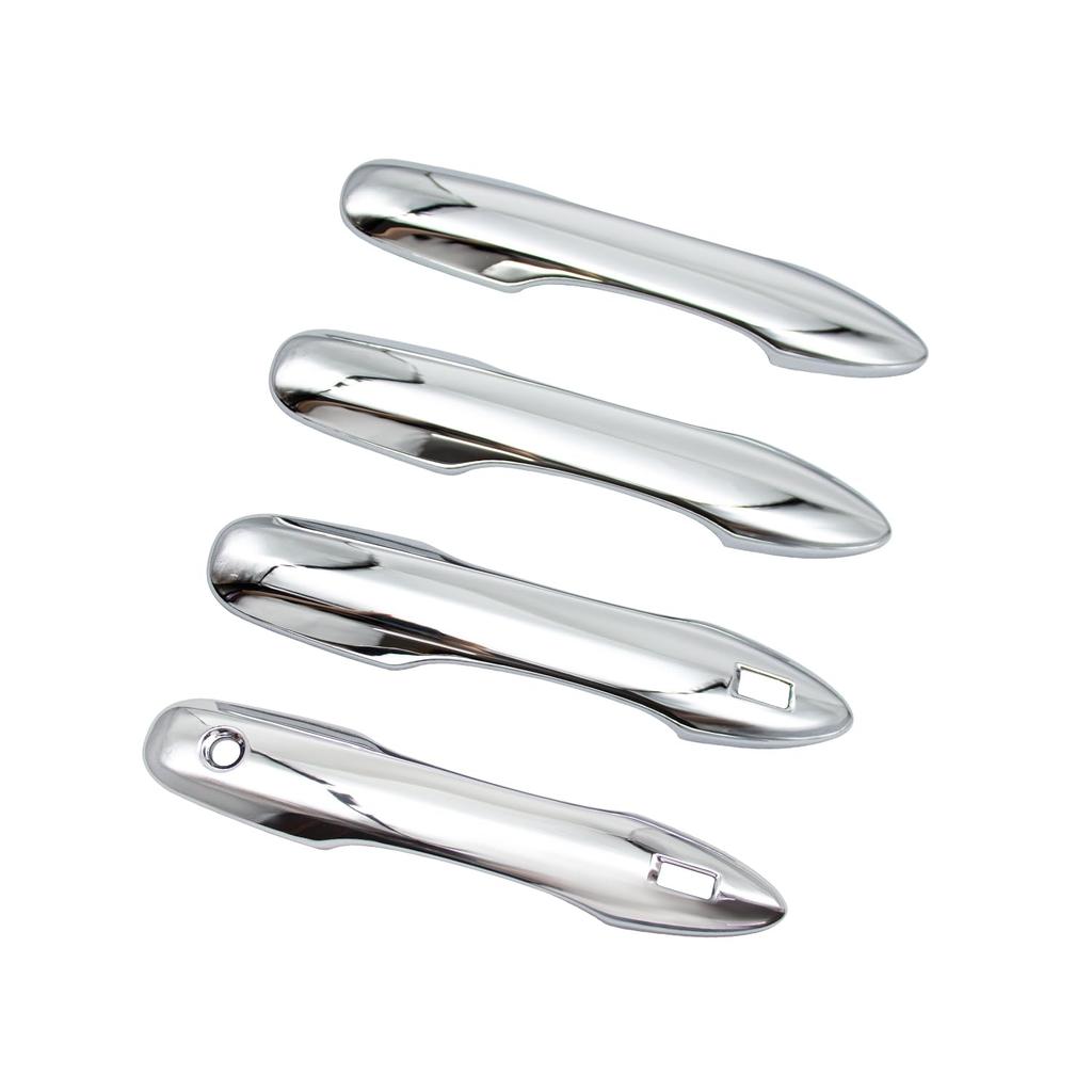 MEKOMEKO Door Handle Covers for New Corolla Cross Door Knob Door Panel Garnish Exterior Scratch ABS Set Compatible with New Corolla Cross 2021 May