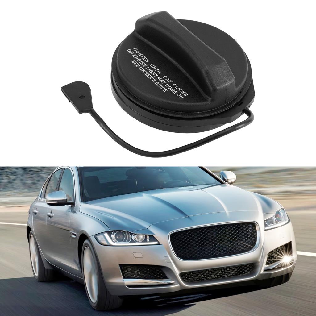 Fuel Cap For Jaguar XE Automotive Part Direct Replacement Cap Fits 2016-2022 Models OE Replacement Plastic Material Single Piece