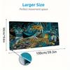 Jacksonville Jaguars Color Mouse Pad Large Gaming Table Cushion Non-slip Laptop Tablet Big Mousepad XXL Mat Mini PC Playmat With Lock Edge