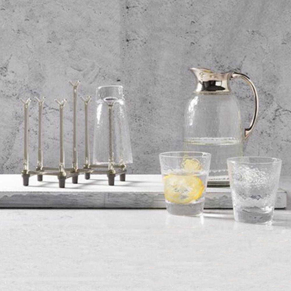 Non-Slip Bottom Cup Drying Rack Retractable Storage Drying Shelf  Countertop Storage