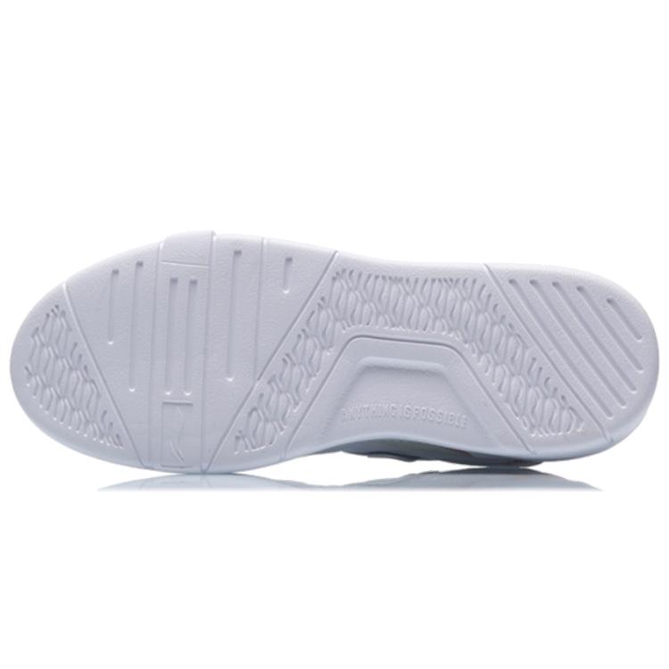 Li Ning Wave Spwv Lite Slip Resistant Abrasion Resistant Low top Skateboard Shoes Women's Salt Powder AGCR048-3