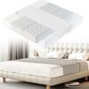 Large Double Mattress Connector Bed Bridge Converter Twin To King Filler With Sheet Straps For Families Couples Guest