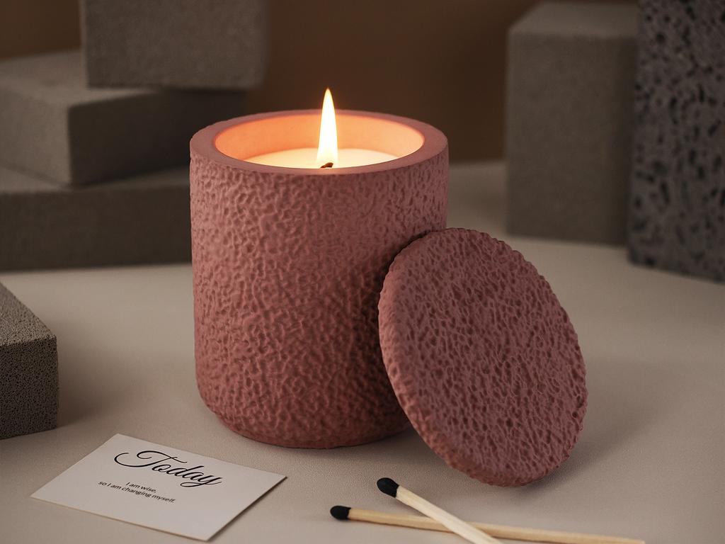 Round Candle Jar Silicone Mold DIY With Lid Jewelry Storage Box Craft Making Plaster Epoxy Resin Vase Casting Molds Home Decor