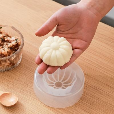 Steamed Stuffed Bun Maker Chinese Baozi Dumpling Moon Cake Mold Baking Tool