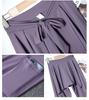 Women's Plus Size Quick-Dry Yoga Skirt-Pants, Anti-Exposure, Autumn Fitness Long Pants