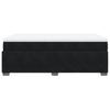 Box Spring Bed with Mattress Black 120 x 200 cm Velvet