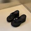 Summer Flip Flop Clip Toe Platform Wedges Heel Women Slippers Shoes Beach Vacation Ladies Slides Shoes