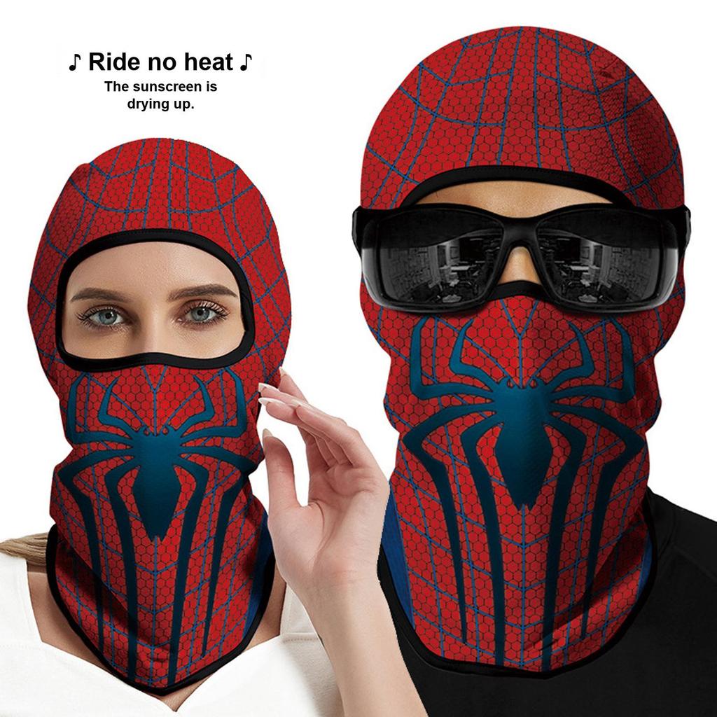 Motorcycle Face Mask, Breathable Skull Balaclava Neck Gaiter, UV Protection Face Cover for Cycling Fishing Outdoor Sports