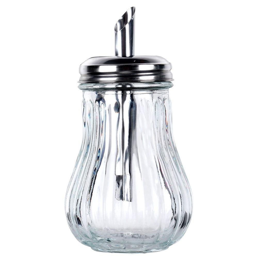 Glass sugar bowl with dispenser 190 ml