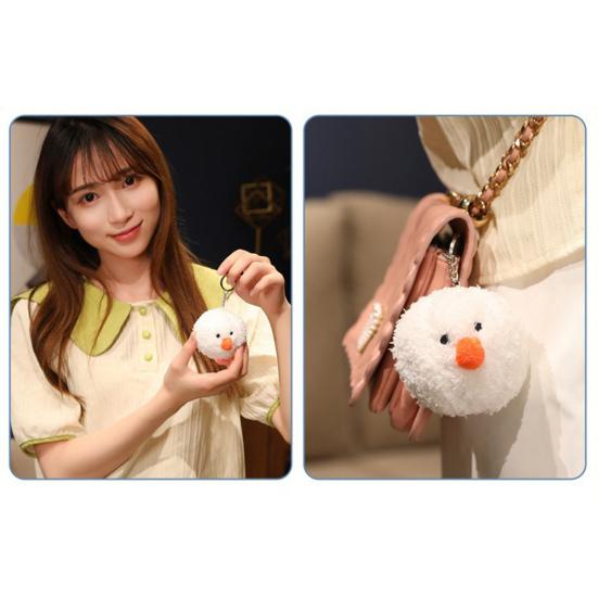 Christmas Plush Plushie Christmas Cute Cartoon Snowball Doll Doll Plush Pillow Ornament Soft Stuffed Doll Toy Pillow