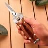 Classic Garden Pruners, Stainless Steel Blades, Automatic Spring Action, Non-Electric, for Picking, Grafting, Pruning Fruit In Orchards and Gardens