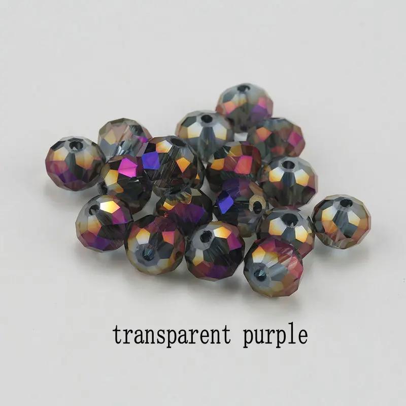 4mm glass beads plated Color faceted round crystal beads Jewelry beads for bracelet necklace Jewelry making DIY 150pcs