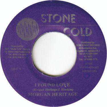 

7-дюймовая пластинка MORGAN HERITAGE - I Found Love НЕТ Stone Cold 2002 Ямайка Регги, Ска и Даб Б/У