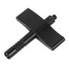 Drum Tuning Key Metal Portable Professional Multifunctional Square Drum Wrench for Gongs Pianos Black