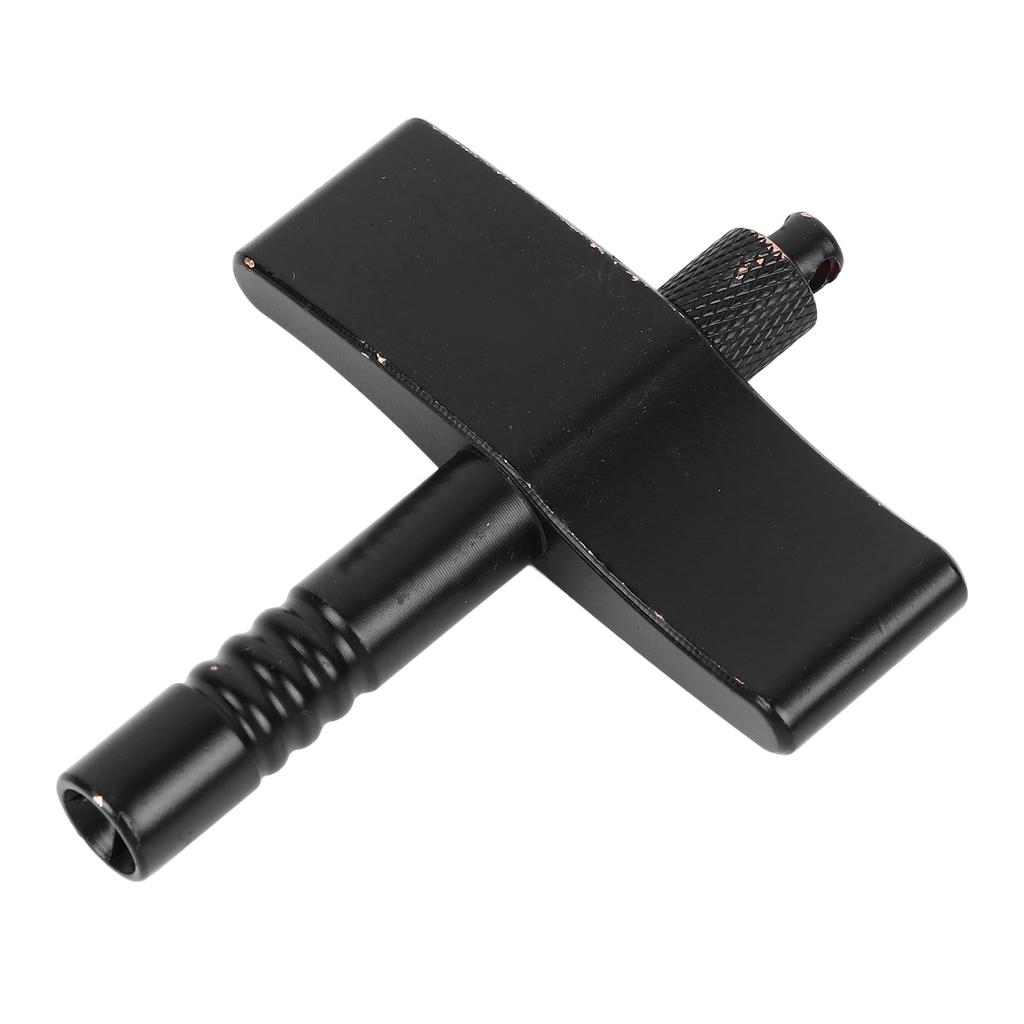 Drum Tuning Key Metal Portable Professional Multifunctional Square Drum Wrench for Gongs Pianos Black