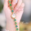 BS New Women's  Watch Link Bracelet Iridescent Raw Stone INS Style Malachite Color-Shifting Design Gift for Lady