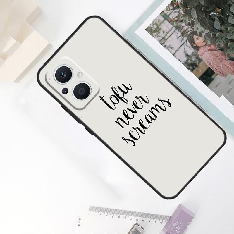

Vegan Inspiration Case For OPPO Reno 11F 4Z 5Z 8T 10 Pro 4 6 7 8 5 Lite OPPO Find X6 Pro X2 X3 X5 Lite Cover OPPO Find X3 Pro
