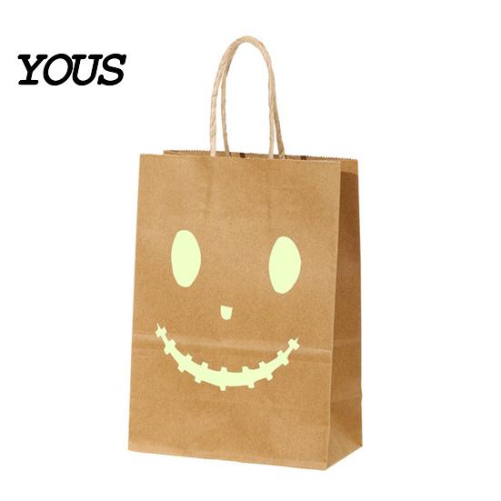 Halloween Treat Bags Candy with Luminous Pumpkin Ghost Prints, Thickened Pattern Goodie Bag Paper Gift Bags, Trick or Party Favors Unique Souvenir