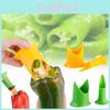 Conjunto Eficiente de Descascador de Pimenta de Duas Peças Material PP Ideal Para Uso na Cozinha