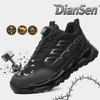 Men's Lightweight Safety Work Boots Steel Toe Casual Footwear Breathable Protective Sneakers for Warehouse & Logistics Work
