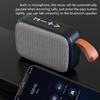 Bluetooth-compatible 4.2 Portable Speaker Louder Volume Clear Stereo Sound Rich Bass 10m Wireless Range Built in Mic