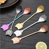 Colher de Mistura de Café em Aço Inoxidável Colher Criativa de Pata de Gato Colher de Chá para Sobremesa de Bolo de Sorvete Utensílios de Mesa Acessórios de Cozinha