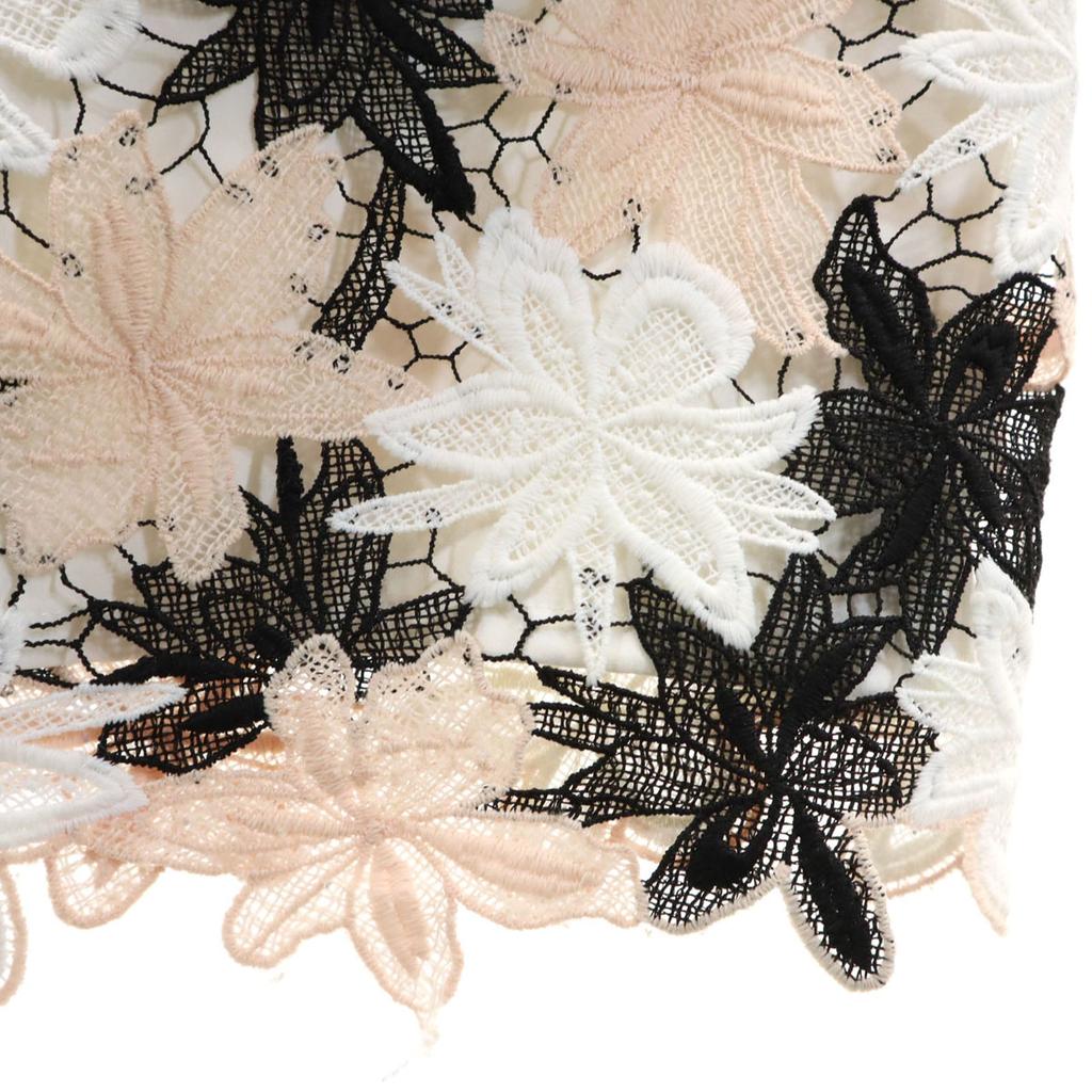 Kate Spade Цветочный Комбинезон для гонок без рукавов Белый система Застежка сзади Женский Б/у