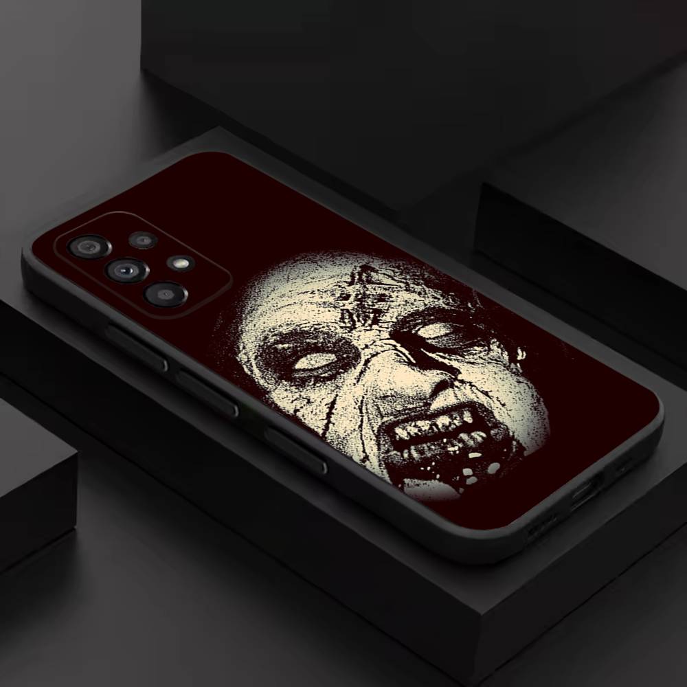 Horror E-Evil Dead Cool Phone Case For Samsung S 26,25,24,23,22,30,21,10,9,Ultra,Plus,Lite,FE,4,5G Black Soft Case