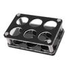 Support de présentation pour bouteille de vin Acrylique Résistant aux chocs Décoratif Porte-bouteille de vin pour bar domestique Combinaison 2x3 6 Têtes Porte-gobelets