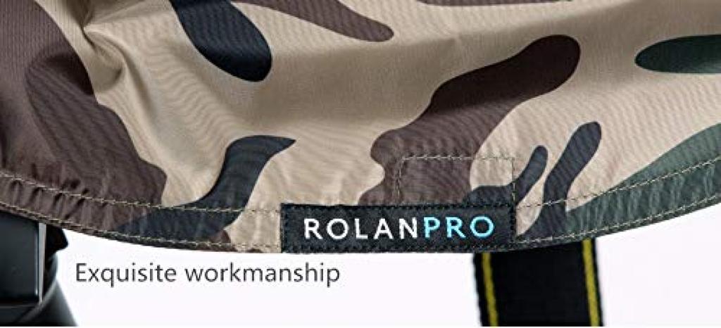 ROLANPRO Pequeño Compatible con Sony G 300mm 400mm y 200mm Impermeable Chubasquero, 200-600mm F5.6-6.3 OSS, f/2.8, f/4, f/2 Lentes. #VerdeMilitar