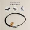 Collana Choker Semplice Fatta a Mano in Pelle di Mucca Primaria Collana in Pelle Chiusura in Acciaio Inossidabile Gioielli da Uomo Donna