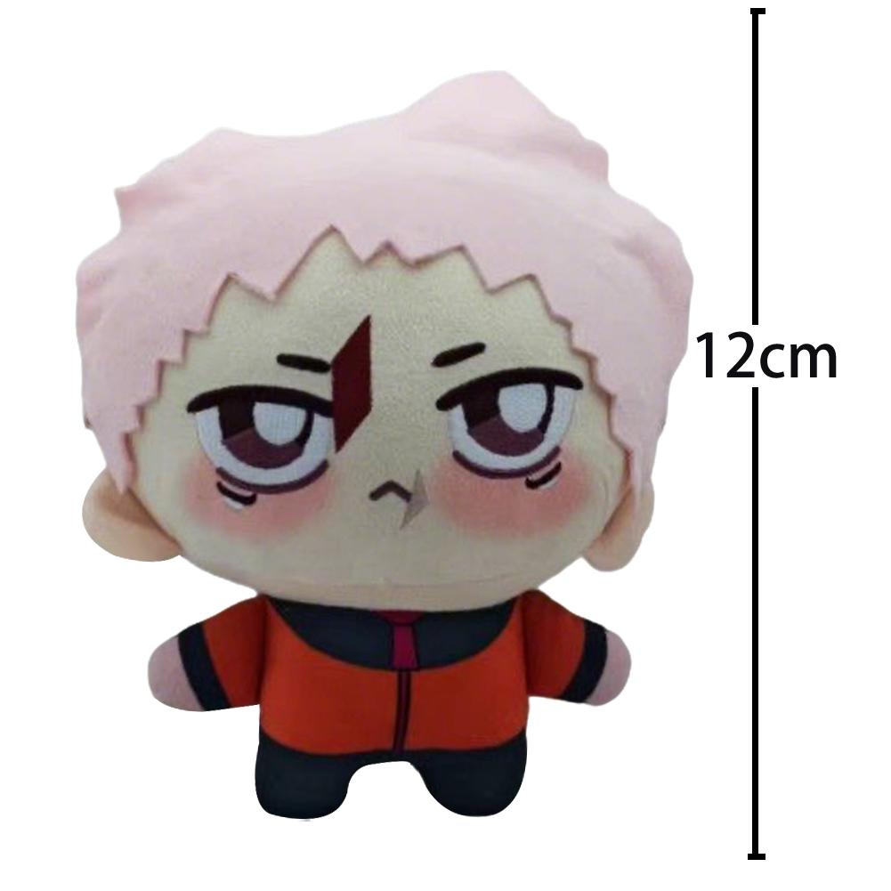 Anime JJK plushies Keychain Itadori Yuji Plush toy Zenin Maki figure cute soft Doll Naoya Zenin plush Backpack pendant Kids Gift 12CM