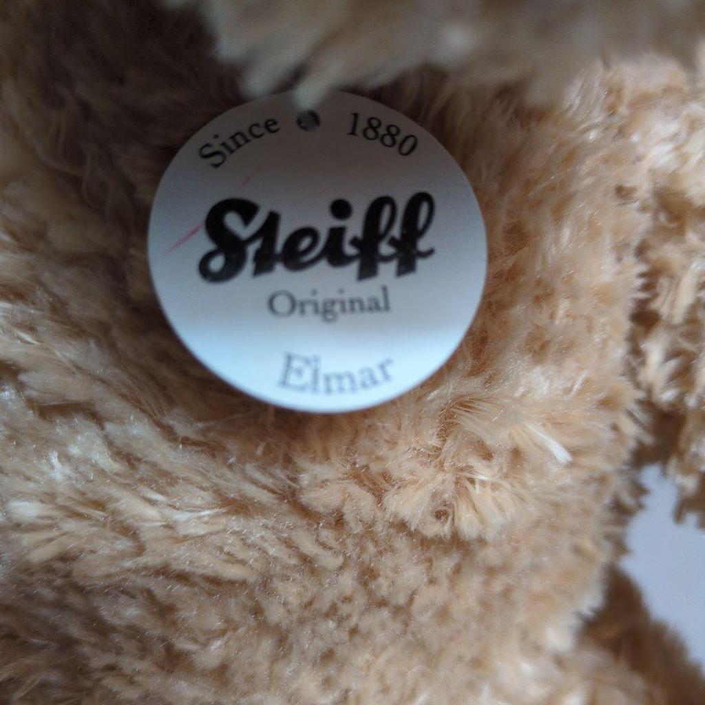 [USED] Steiff Original Elmas Teddy Bear Plush Toy