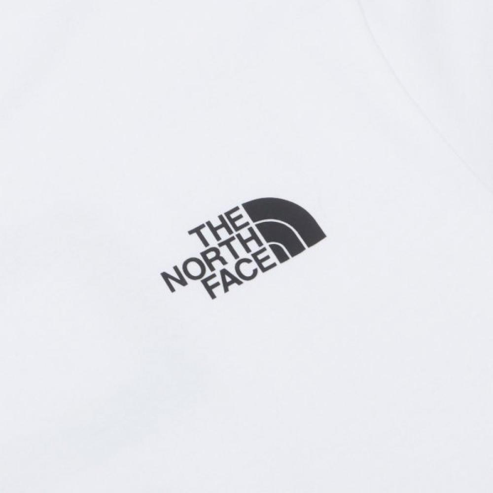 The North Face Korean Short Sleeve Round Tee 3 White