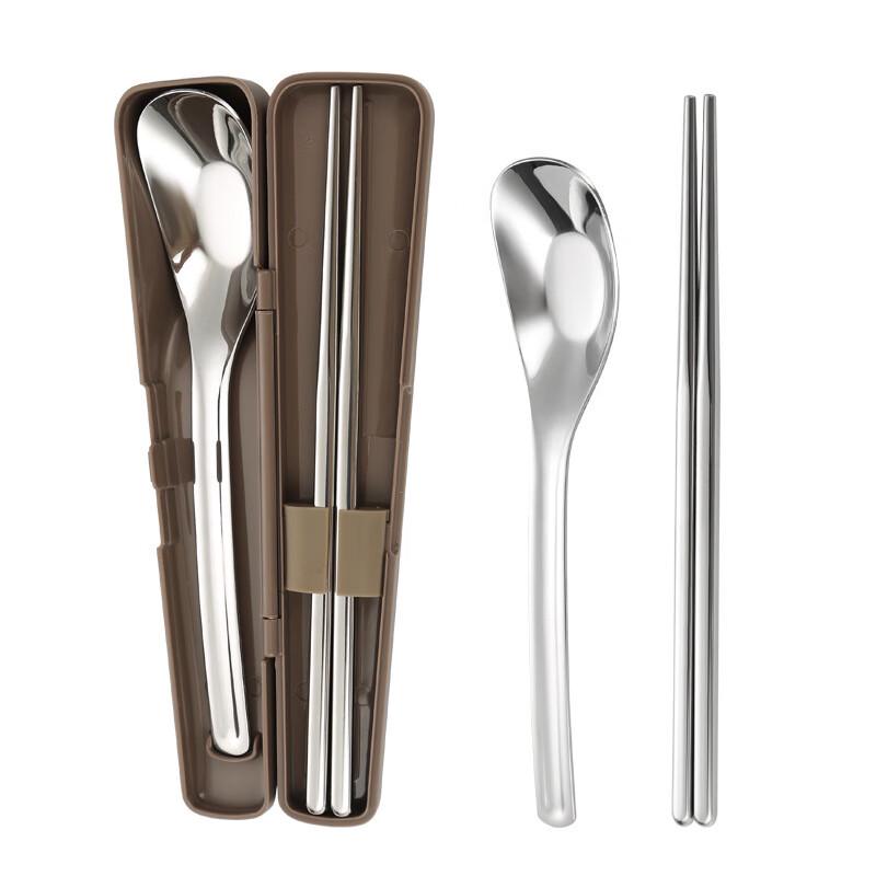 

ZISIZ Portable Spoon & Chopsticks Cutlery Set (3-Pack)