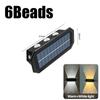 LED Solar Wall Lights Outdoor Garden Decor Up and Down Lighting Waterproof Lamp for Stairs Balcony Courtyard Decoration Lamps