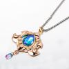 Water Neuvillette Dragon King Judge Crystal Pendant Alloy Necklace Gift Jewelry