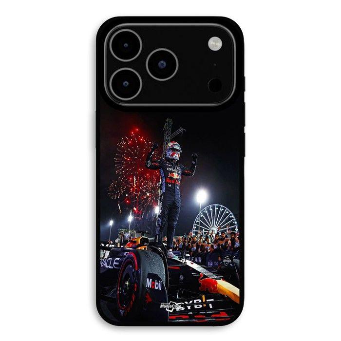 Hülle für iPhone 17 Pro F1 Max Verstappen Champion Maniacase schwarz