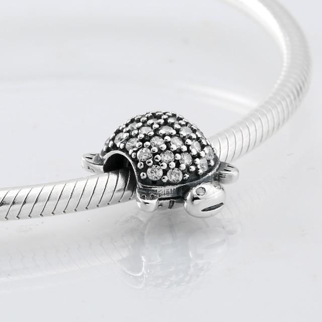 Fashion Trend 925 Sterling Silver Clear Cz Forever Family Fine Beads Fit Original Jiuhao Charm Bracelet Jewelry Making