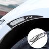 AAAFS1 2Pcs Carbon fiber Car Anti-collision strip Door Sticker Safety Warning Reflector Decal For Kia KN K7 K900 Cadenza K9 K04 Sorento