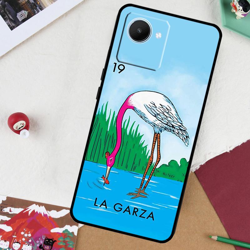 Mexican Bingo Loteria For Realme 14 Pro Plus 13 10 11 12 GT 6 5 6T GT7 Pro C61 C55 C53 C51 C21Y C25S C67 C75 Case