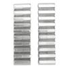 20 Pcs Hex Coupling Nut M5x0.8 L25mm Rust Corrosion Resistance Stainless Steel Threaded Rod Connectors