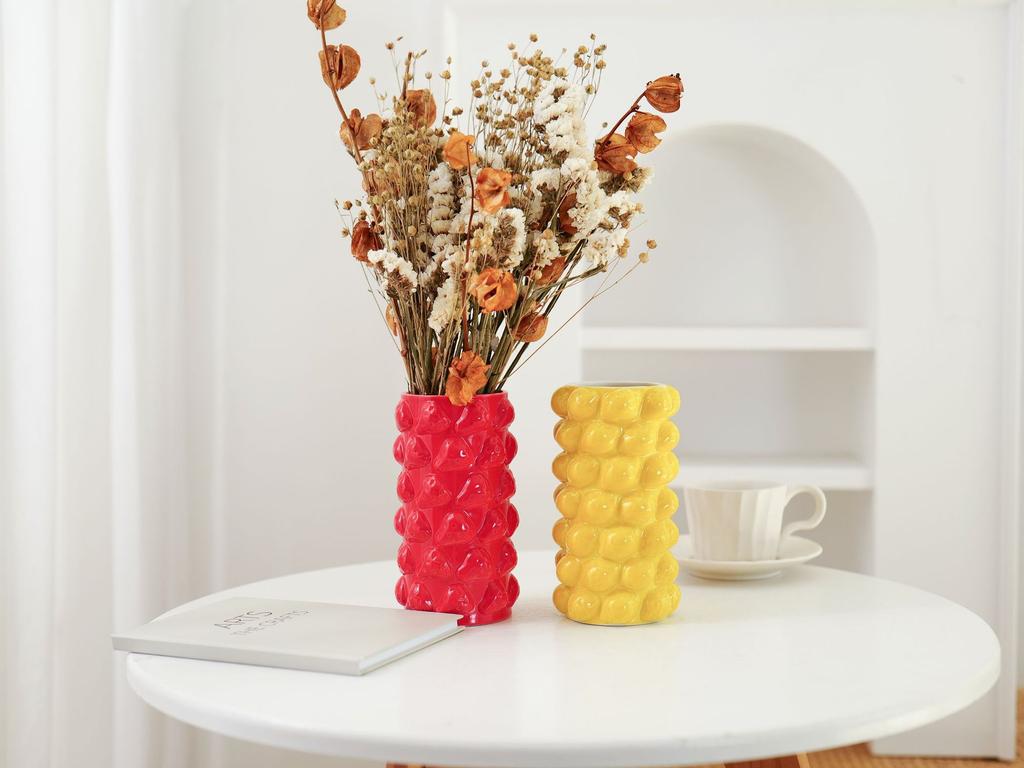 Lemon Ceramic Vase Fruit Home Decor Nordic Style for Living Room Bedroom Study