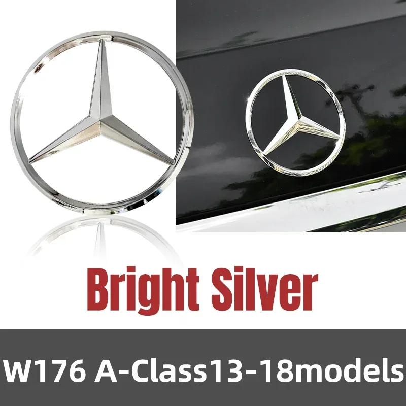Dla Mercedes Benz 3D ABS Czarna Gwiazda Logo Bagażnika Tylnego Dla Mercedes Benz KLASA A 2013-2018 A180 A200 A250 A45 AMG W176 A1768170016